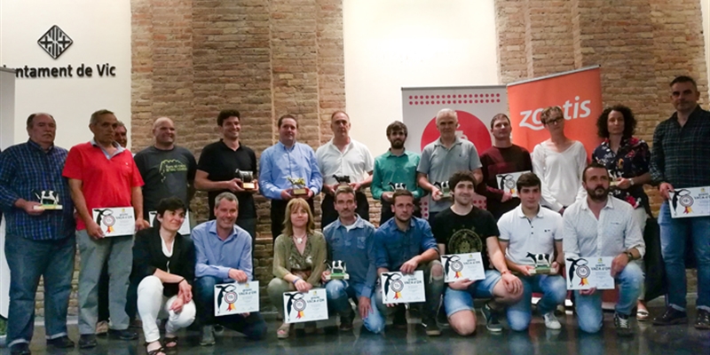 13 edicin de los Premios Vaca D'Or de FEFRIC a las 20 mejores explotaciones de vacuno de leche de Catalua