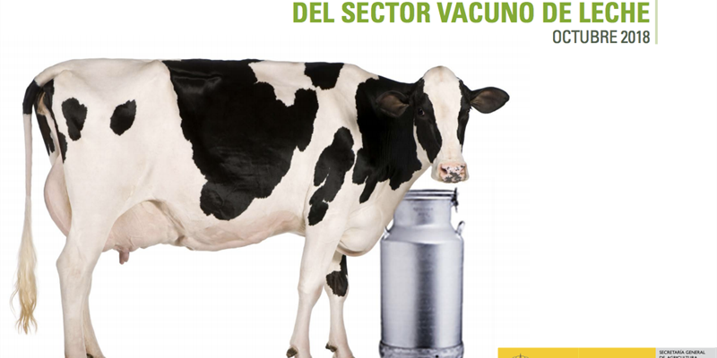 El precio medio en origen de la leche de vaca en Espaa se incrementa hasta los 0,325 euros/litro
