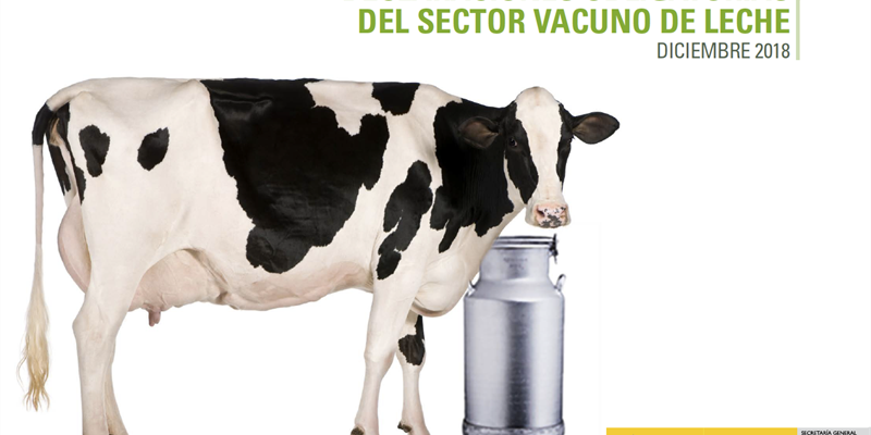 El precio en origen de leche de vaca desciende a 0,330 euros/litro de media en Espaa