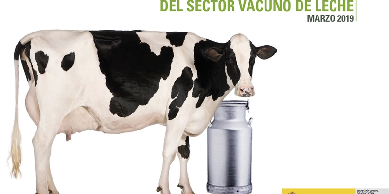 El precio en origen de la leche de vaca cae hasta los 0,326 euros/litro mientras aumenta la produccin