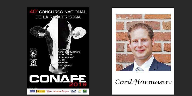 El alemn Cord Hormann juzgar el Concurso Nacional CONAFE 2019 de la Raza Frisona
