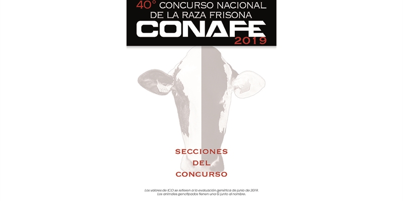 Consulta los animales que disputarn el 40 Concurso Nacional de la Raza Frisona CONAFE 2019