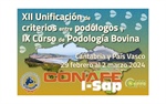 Ya est disponible el programa definitivo del IX Curso de Podologa Bovina de CONAFE y de la XII Unificacin de criterios entre podlogos I-SAP