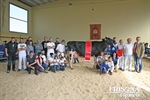 Foto de grupo con la Vaca Gran Campeona