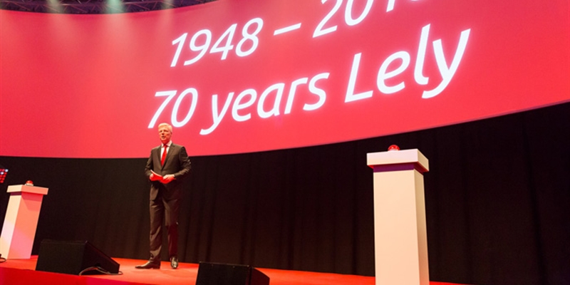 Lely celebra su 70 aniversario apostando por la automatizacin de las granjas y explotaciones lcteas