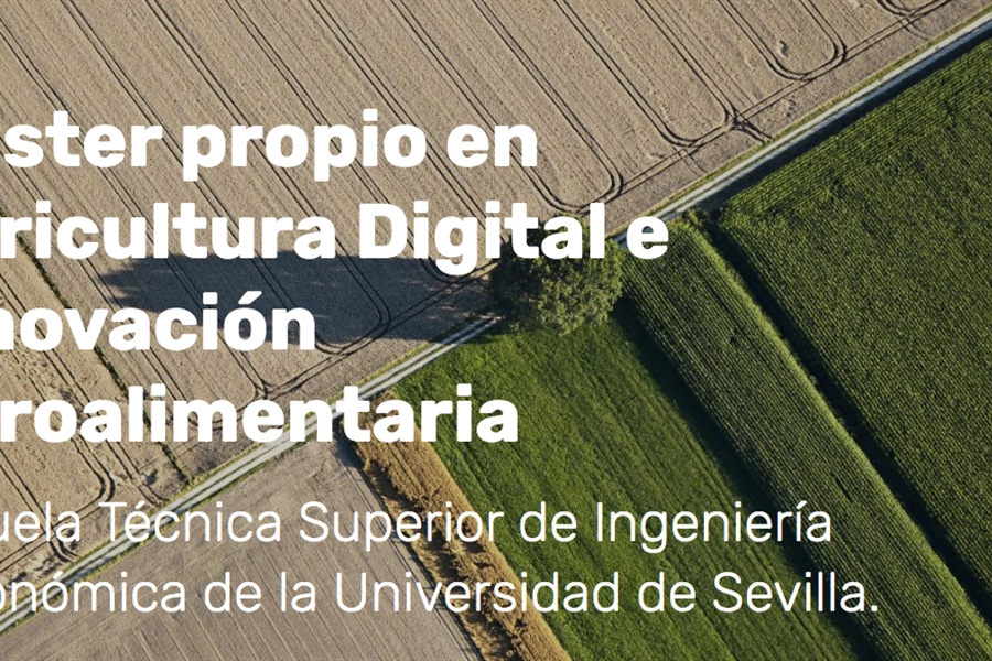 Nuevo Máster en Agricultura Digital e Innovación Agroalimentaria de la...