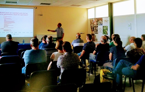 Doble jornada de formacin sobre genmica para ASCOLAF y la cooperativa...