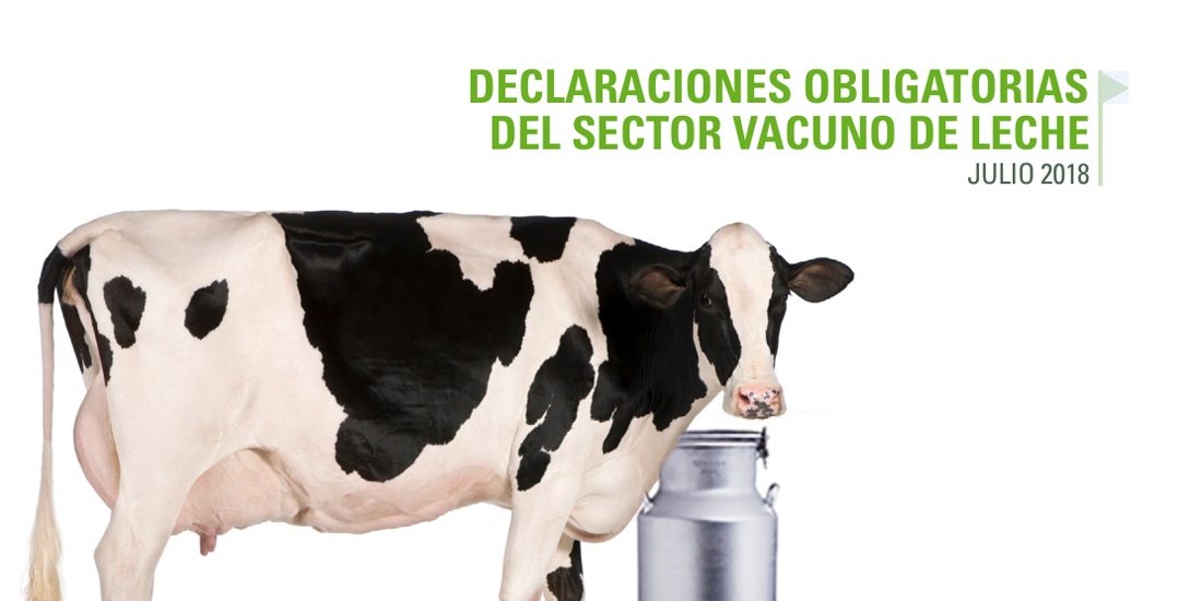 Nuevo descenso del precio medio de la leche de vaca hasta los 0,312...