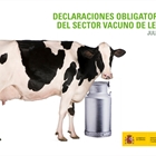 Nuevo descenso del precio medio de la leche de vaca hasta los 0,312 euros/litro