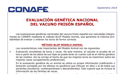 Nuevos valores de heredabilidades en la metodologa para la evaluacin...