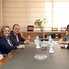La presidenta de la Sociedad Anónima Española de Caución Agraria (SAECA) visita Agroseguro