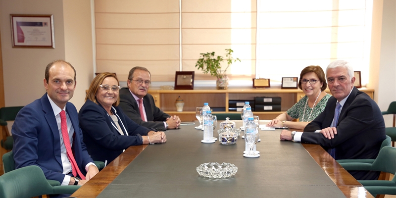 La presidenta de la Sociedad Annima Espaola de Caucin Agraria (SAECA) visita Agroseguro