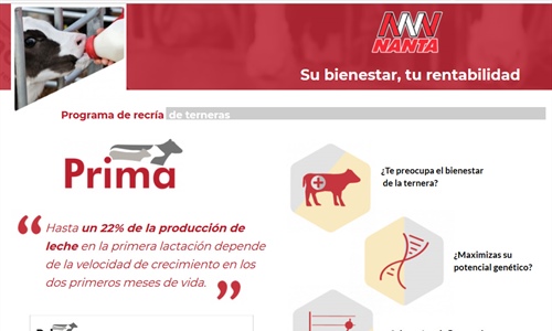 Nanta present el Programa Prima para recra de novillas en Agropec 2018