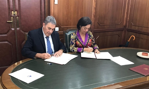 Acuerdo de colaboración entre CONAFE y el Ministerio de Agricultura...