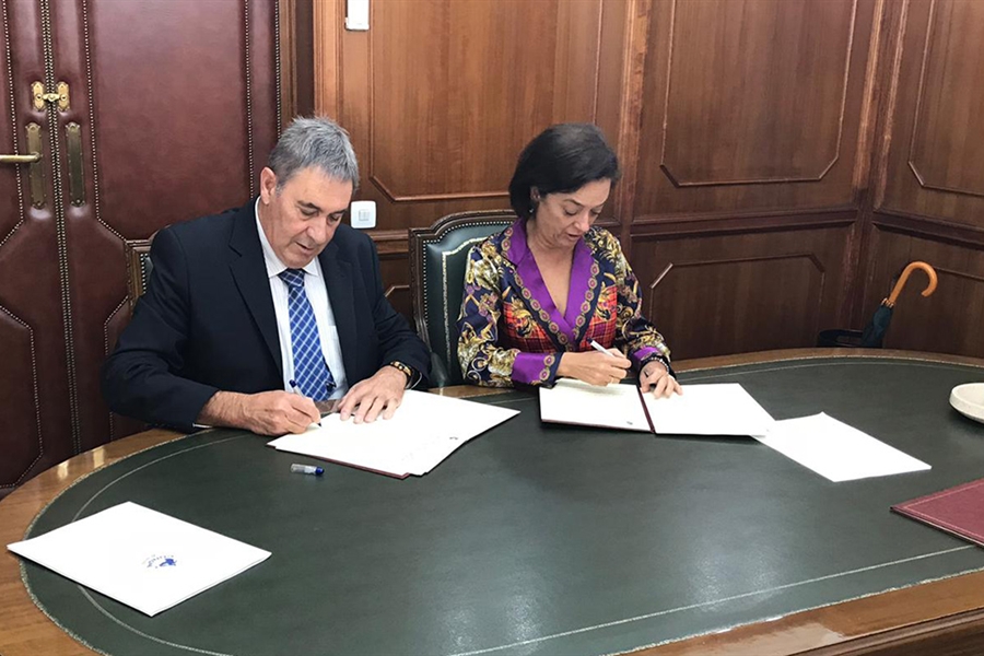 Acuerdo de colaboración entre CONAFE y el Ministerio de Agricultura...