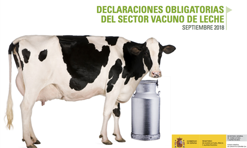 Repunte por segundo mes consecutivo del precio medio de la leche de...