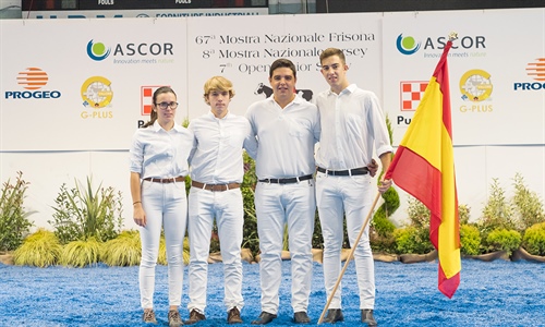 Cuatro jvenes espaoles participaron en el 7 Open Junior Show...