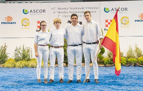 Cuatro jvenes espaoles participaron en el 7 Open Junior Show...