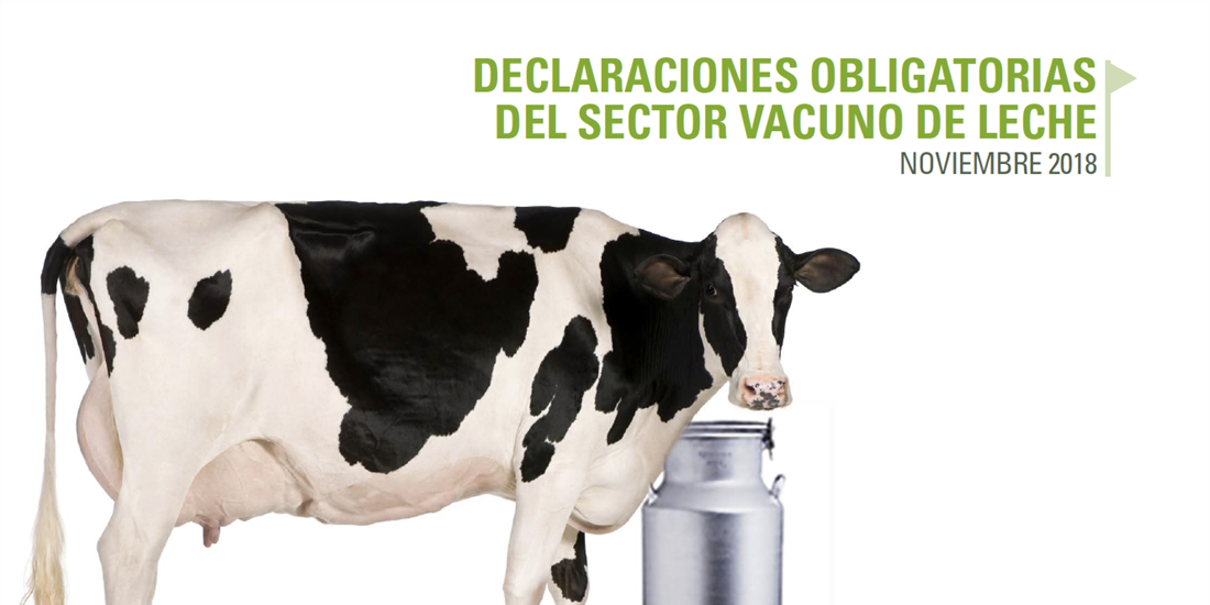 El precio en origen de leche de vaca se sita en 0,333 euros/litro de...