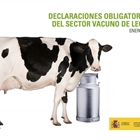 El precio medio en origen de la leche de vaca se sitúa en 0,330 euros litro pero bajan las entregas