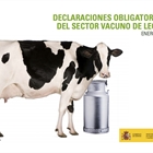 El precio medio en origen de la leche de vaca se sita en 0,330 euros litro pero bajan las entregas