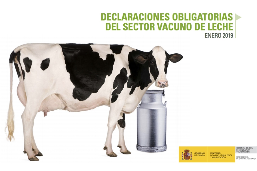 El precio medio en origen de la leche de vaca se sita en 0,330 euros...