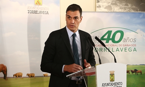 Pedro Snchez defiende una PAC "fuerte" para que los agricultores y...