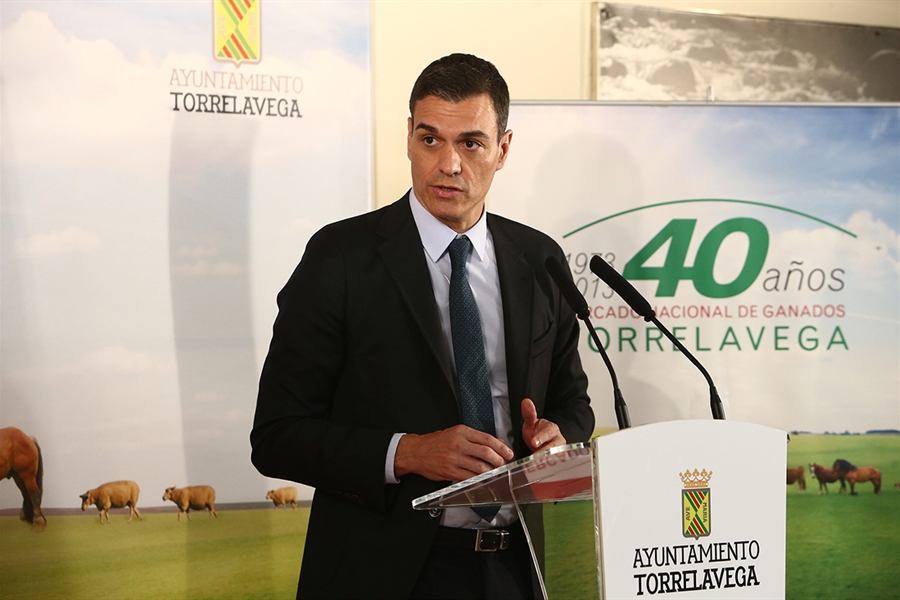 Pedro Snchez defiende una PAC "fuerte" para que los agricultores y...