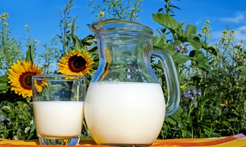 La leche est presente en el 83% de los desayunos