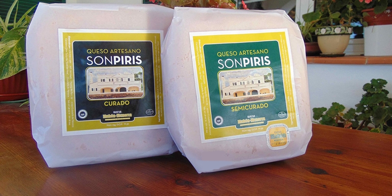 El queso semicurado D.O.P. Mahn Son Piris, premio al mejor queso elaborado con leche de vaca