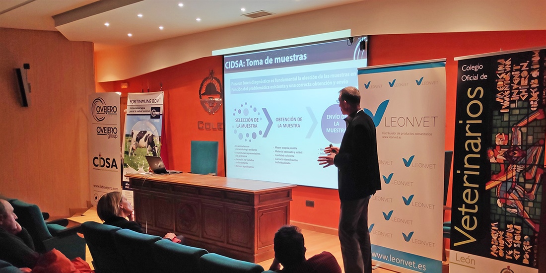 Jornada de formacin en vacuno de leche en el Colegio de Veterinarios...