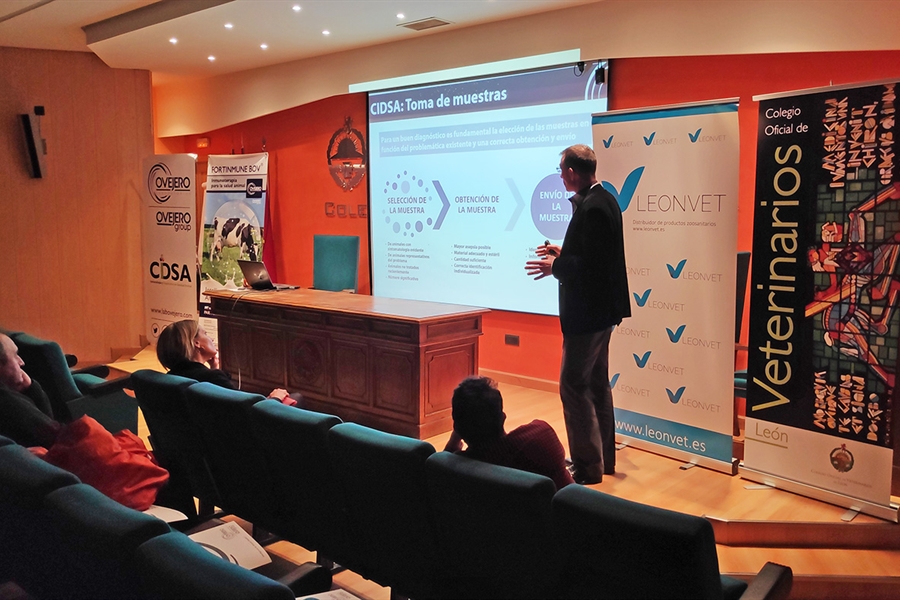 Jornada de formacin en vacuno de leche en el Colegio de Veterinarios...