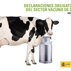 El precio en origen de la leche de vaca cae hasta los 0,326 euros/litro mientras aumenta la produccin