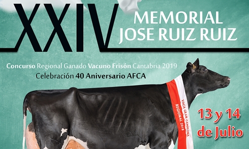 XXIV Concurso Regional de Ganado Vacuno Frisn de Cantabria 2019