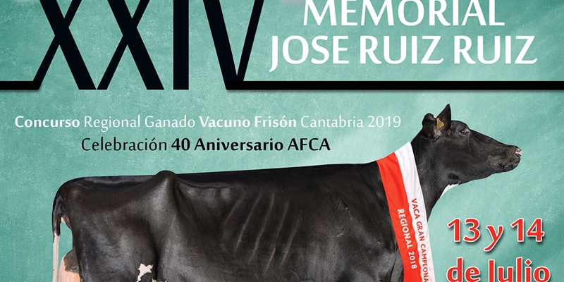 XXIV Concurso Regional de Ganado Vacuno Frisón de Cantabria 2019
