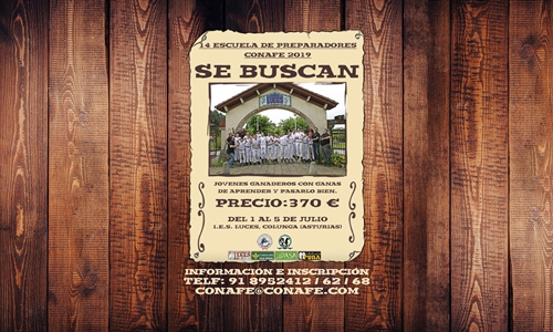 Se buscan j�venes ganaderos con ganas de aprender y pasarlo bien