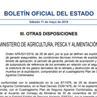 El BOE publica los seguros de retirada de animales muertos en explotaciones ganaderas