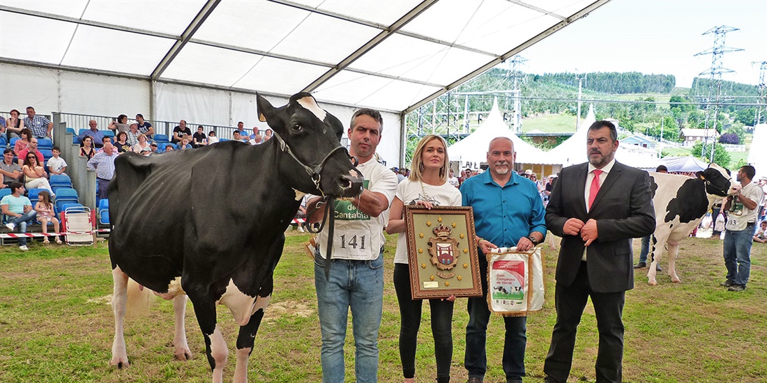 Llinde Ariel Jordan, Vaca Gran Campeona en Renedo 2019