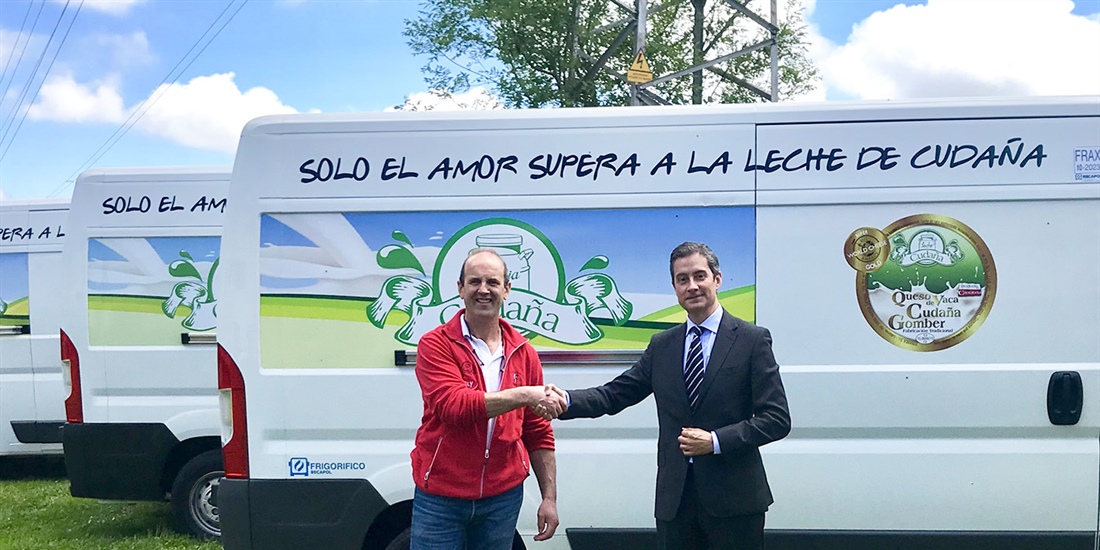 Granja Cudaa renueva su flota de vehculos de temperatura controlada