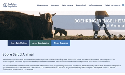 Boehringer Ingelheim Salud Animal Espaa estrena nueva web