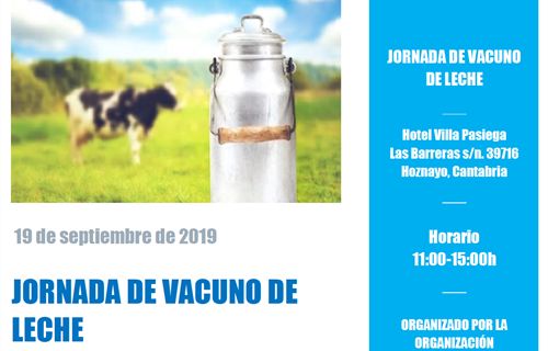 Inlac organiza una Jornada de Vacuno de Leche en Hoznayo (Cantabria)