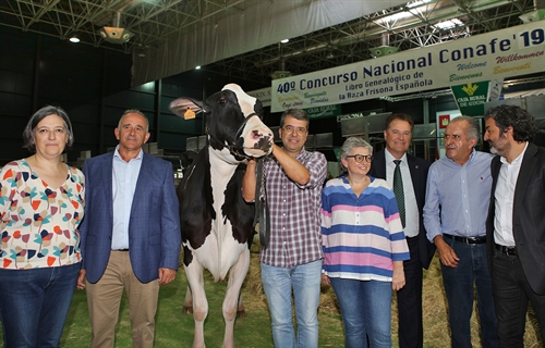 El consejero de Asturias inaugura Agropec 2019, marco del 40º Concurso...