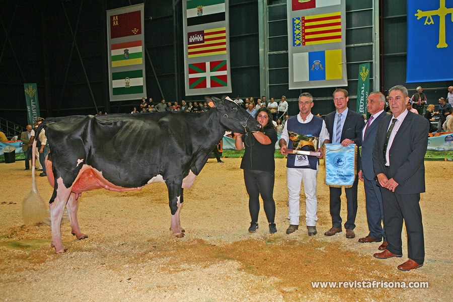 Llinde Ariel Jordan, de SAT Ceceo, Vaca Gran Campeona Nacional CONAFE 2019