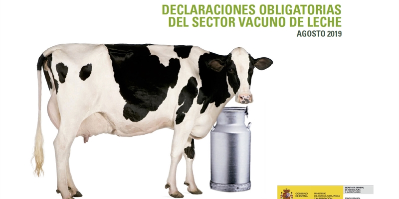 El precio medio en origen de la leche de vaca repunta ligeramente en agosto hasta los 0,323 euros/litro