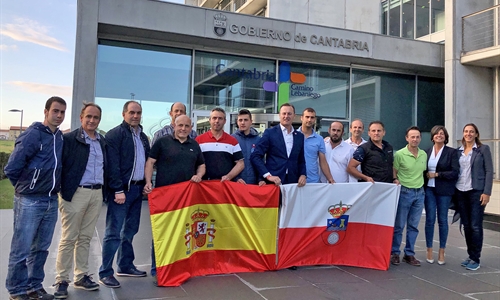 El Gobierno de Cantabria recibe a la delegacin cntabra por sus xitos...