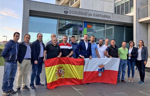 El Gobierno de Cantabria recibe a la delegacin cntabra por sus xitos...