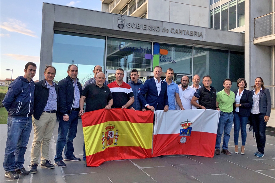 El Gobierno de Cantabria recibe a la delegacin cntabra por sus xitos...