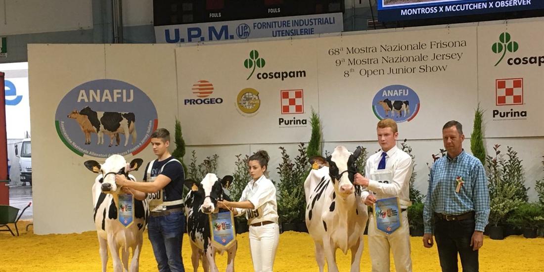 Gran papel de los tres jvenes ganaderos espaoles presentes en Cremona