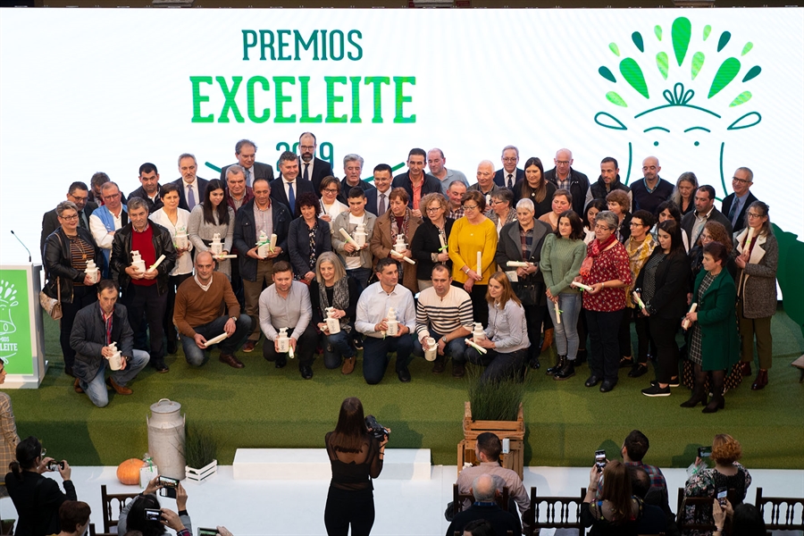 Los Premios Exceleite 2019 reconocen la calidad de la leche de vaca de...