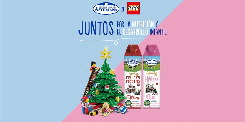 Central Lechera Asturiana y LEGO colaborarn para promover la alimentacin sana entre los nios